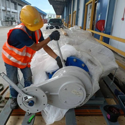 Install Gearbox onto the Bigger Valve