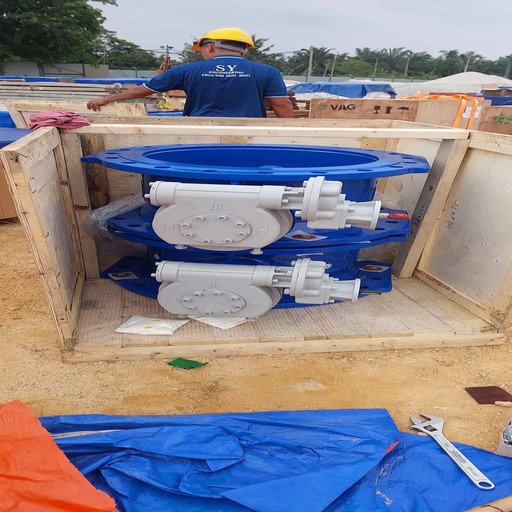 Install Gearbox onto the Valve